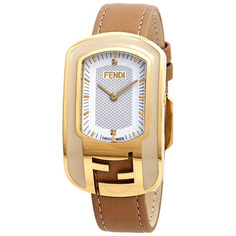 fendi white watch